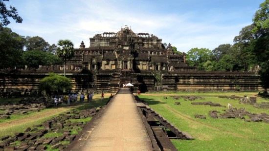 Salah satu candi di Angkor Wat, Kamboja